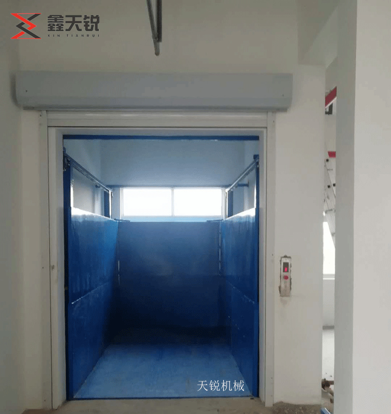 大连上货专用导轨式升降货梯