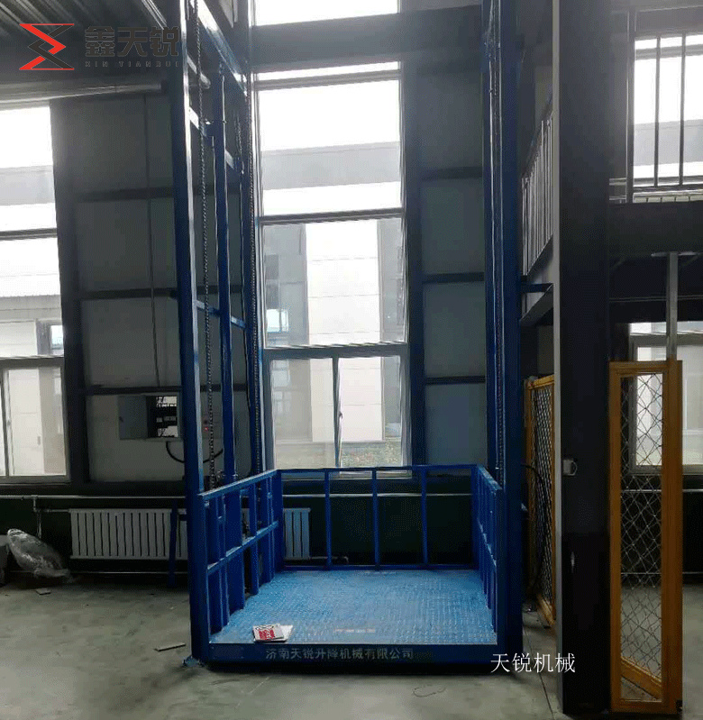 大连导轨式升降机验收合格